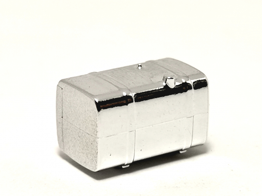 Tank für MAN TGX klein, chrom Herpa C328