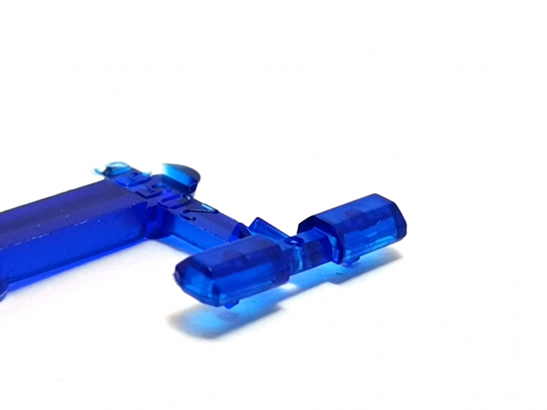 Preview: 4x Signalbalken Holland Transporter, blau Herpa C336