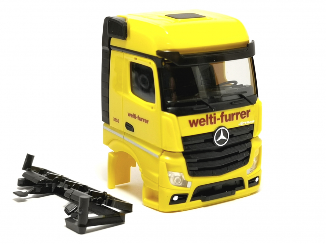 Fahrerhaus Mb Actros Bigspace "welti-furrer" Herpa