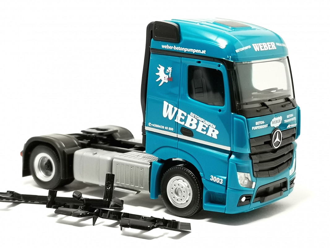 Mb Actros '18 Streamspace Zugmaschine "Weber" Herpa SALE
