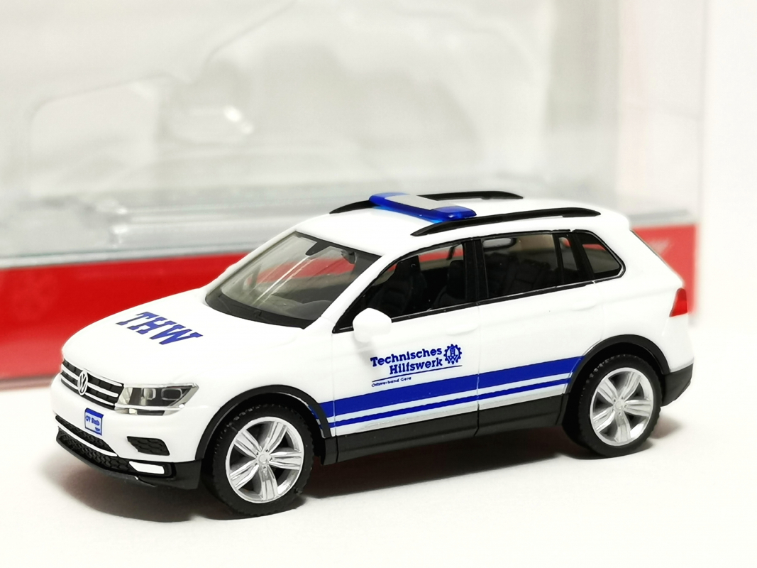098687 Volkswagen (VW) Tiguan "THW Gera Thüringen" Herpa
