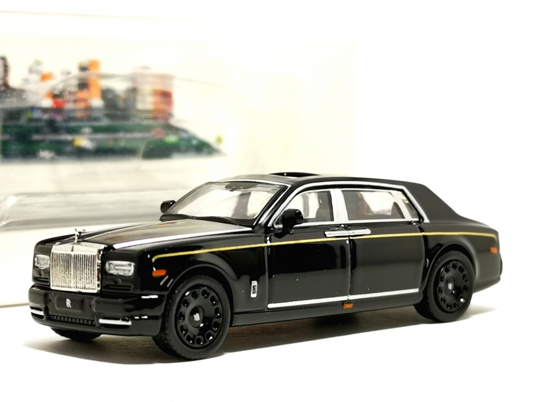 110622 Rolls Royce Phantom, schwarz MicroCity - SALE - B3