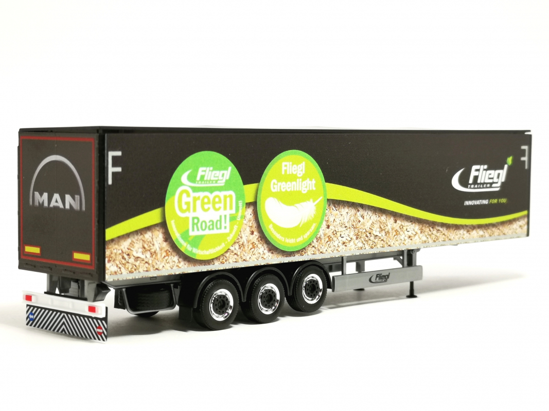 Schubboden-Auflieger "Fiegl" Herpa