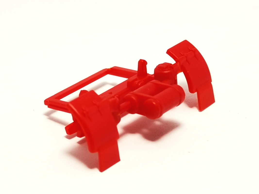 Kotflügel vorn mit Aggregat, rot Herpa C346