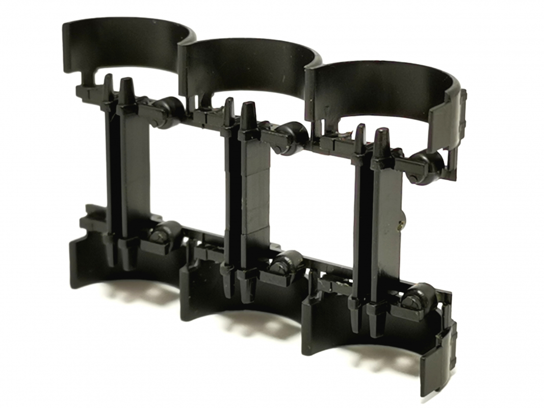 Preview: Kotflügel für Container Auflieger 40ft., schwarz Herpa C349