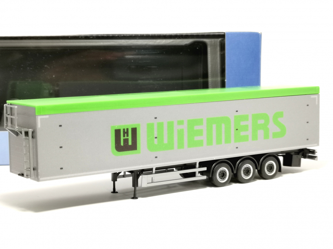 Schubboden-Auflieger "Wiemers" Herpa