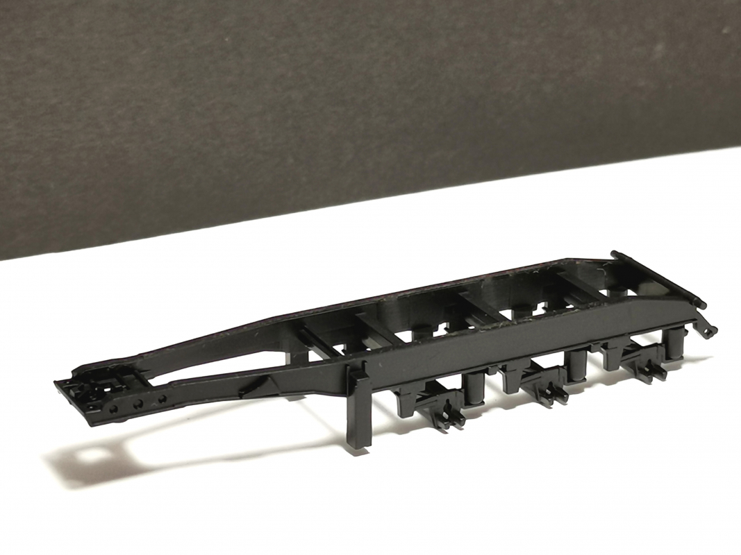 Kippauflieger Unterbau, schwarz Herpa C397