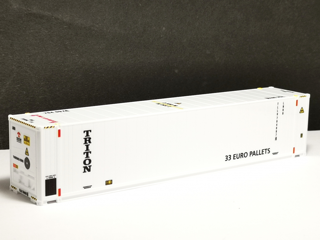 45ft. Kühlcontainer "TRITON"  - weiß -  Herpa