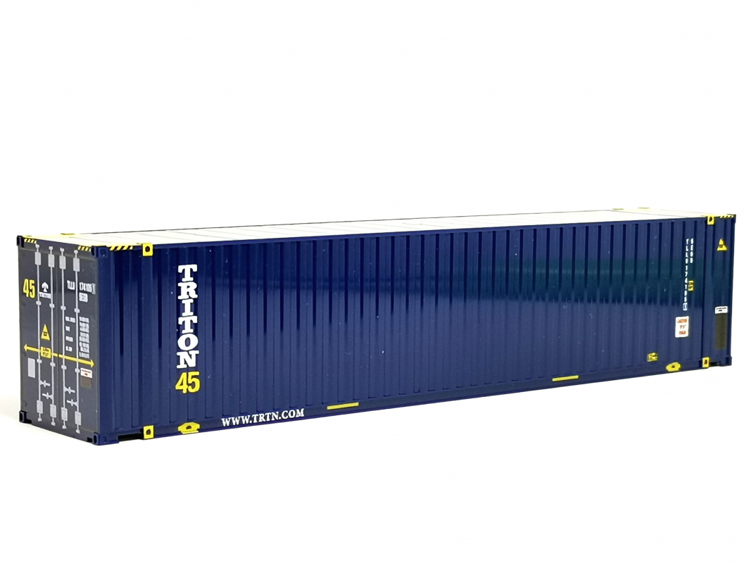 Preview: 45ft. Container "TRITON" - blau - Herpa