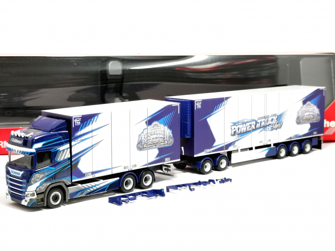 320092 Scania CR 20 HD Schwedenkombi "Ristimaa" (Finnland) Herpa