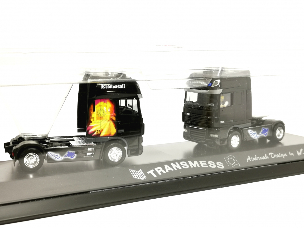 121149 Zugmaschinen-Set "Transmess" Herpa PC ohne Umverpackung