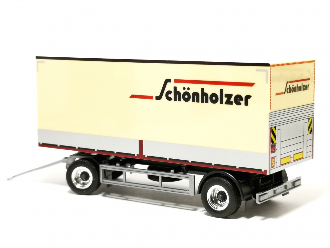 7,45m Anhänger "Schönholzer" Herpa 223