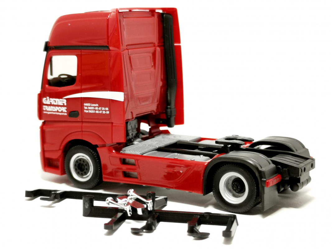 Preview: Mercedes-Benz Actros '18 L Gigaspace "Gärtner Transporte" Herpa