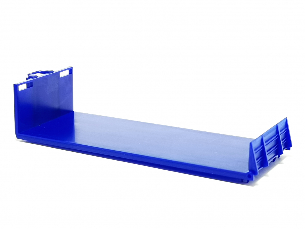 Abrollflat für Lkw, THW blau Herpa C428