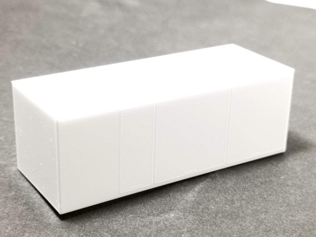 Preview: Container ohne Bodenplatte, weiß Herpa C438