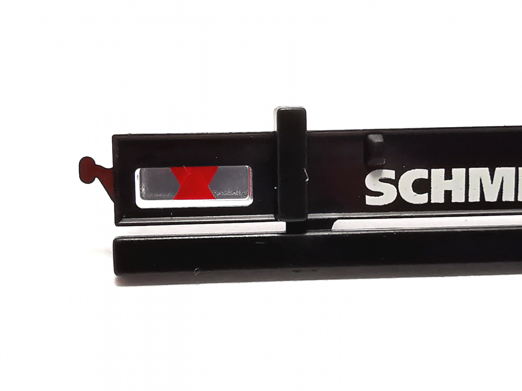 Preview: 6x Rückleuchte für Auflieger, transparent/rot  Herpa C453