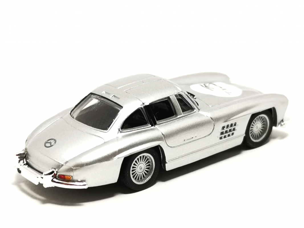Preview: Mercedes 300 SL, silber PAT-MOR, Achtung kein Herpa 1:87