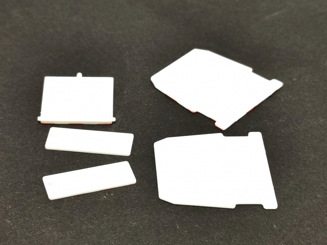 Preview: Warnschild 3x bedruckt/2x unbedruckt Herpa C468