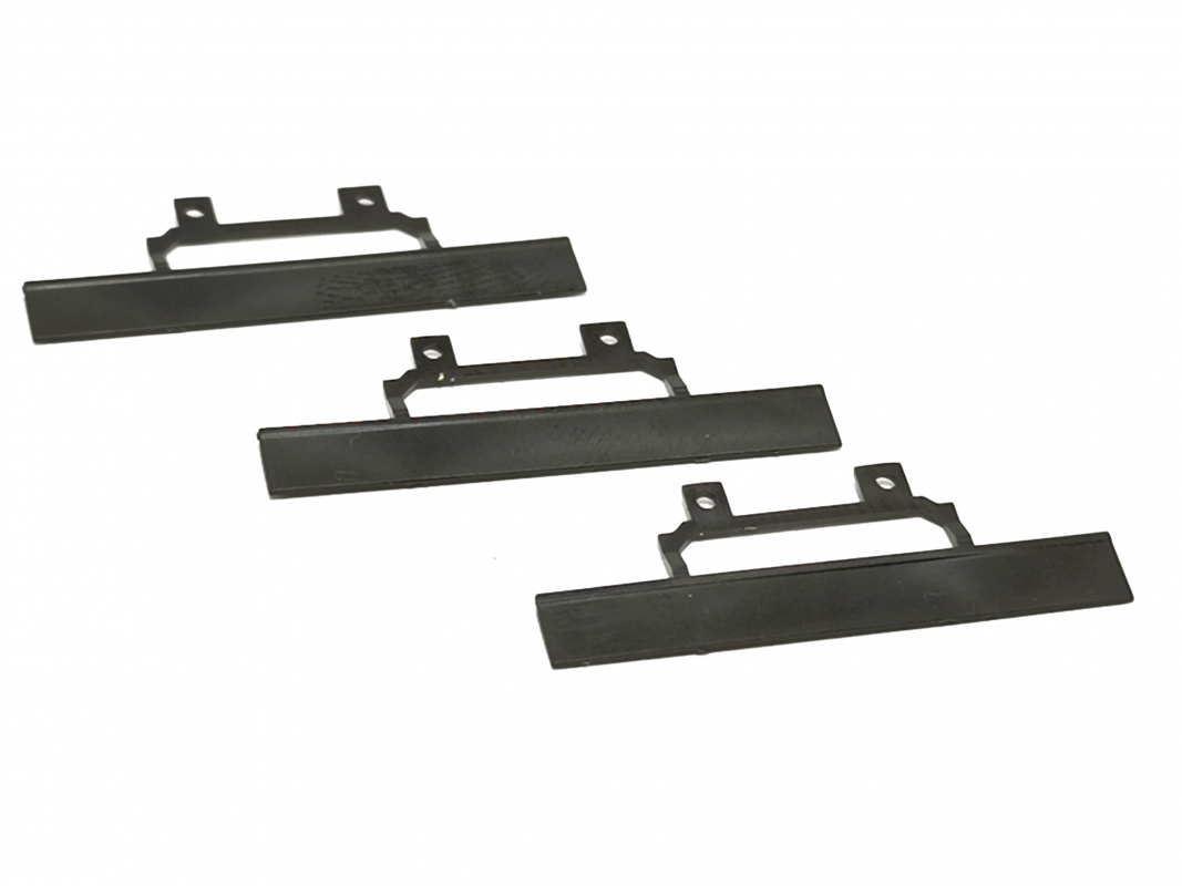 3x Spritzlappen für Stöffelliner, schwarz Herpa C477