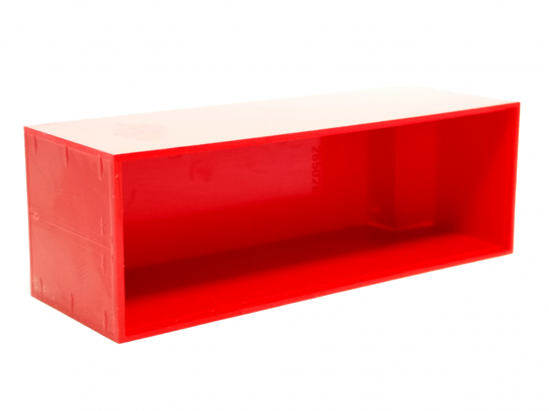 Preview: Kühlkoffer 7,45m ohne Kühler, rot Herpa C498