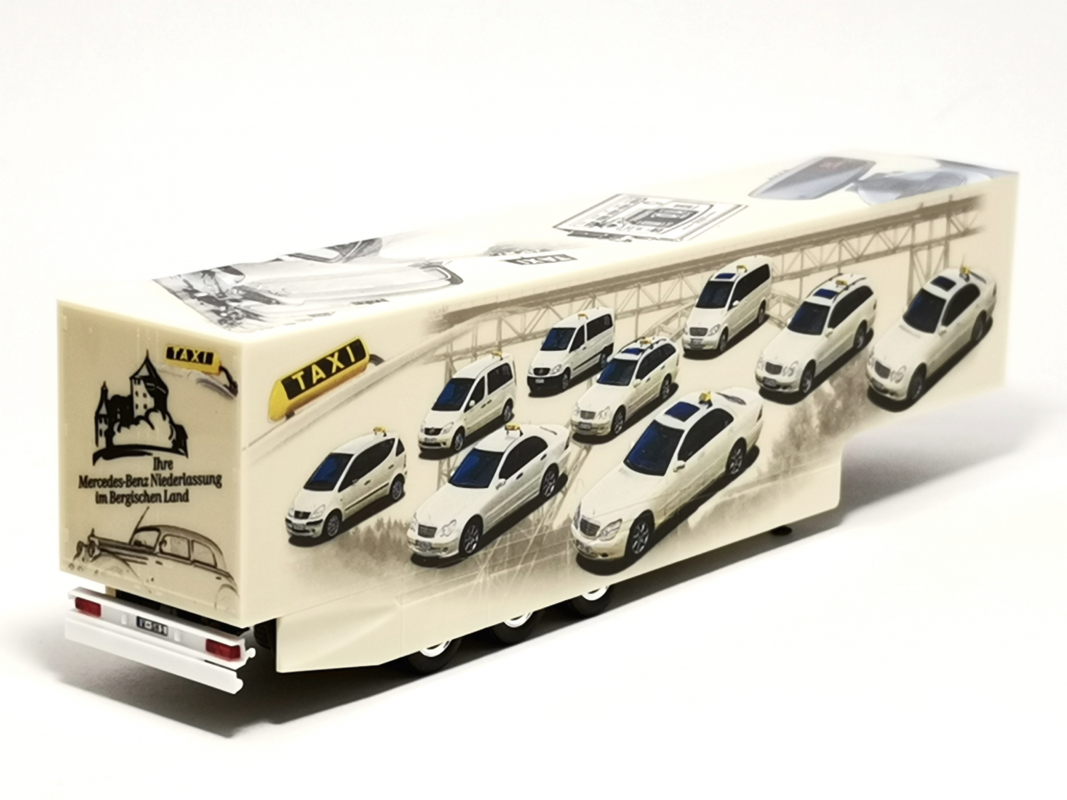Preview: Kühlkoffer Auflieger 3a "Taxi Wuppertal" Herpa 2010