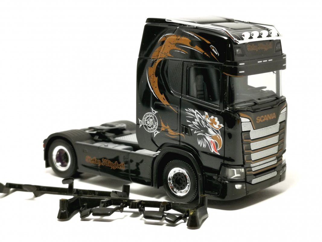 Scania CS 20 HD Zugmaschine "Stefan Klingbeil Transporte" Herpa