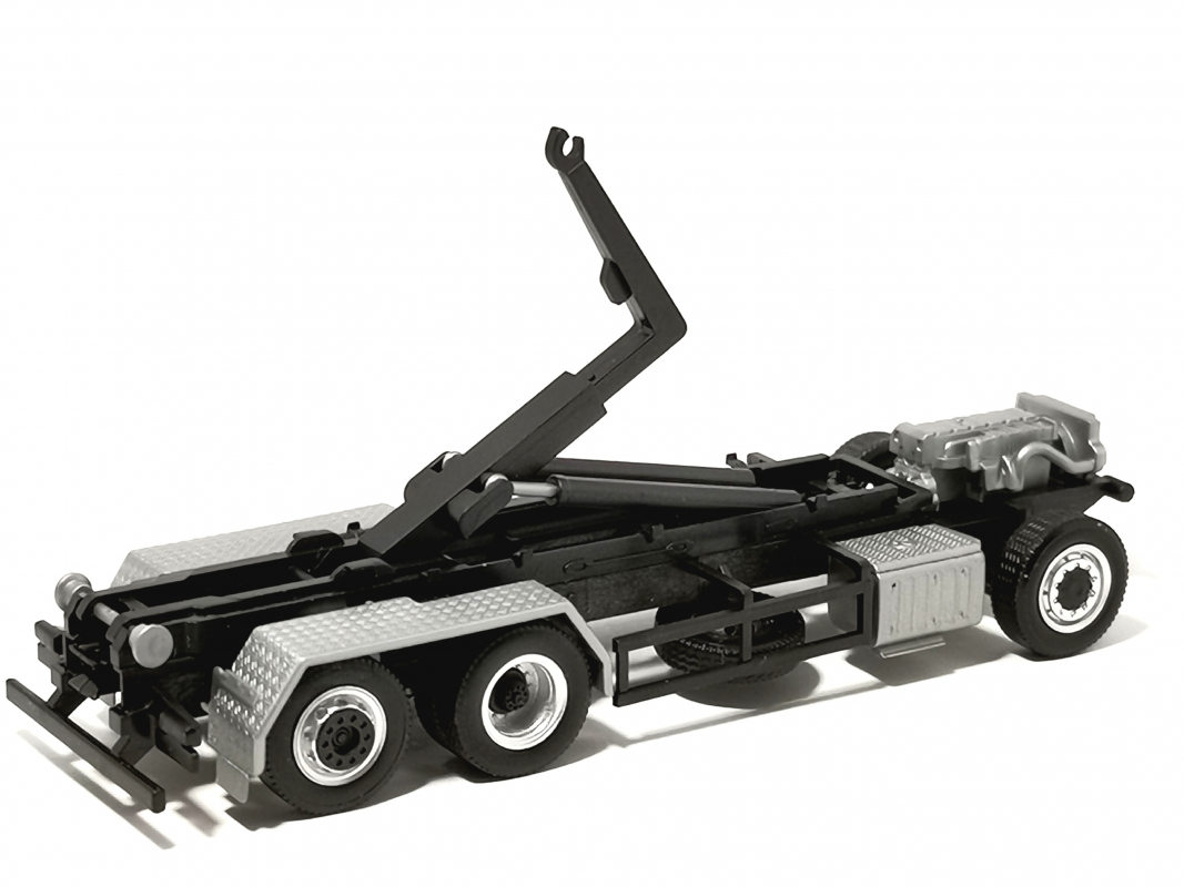 3a Fahrgestell mit Abrollkinematik, schwarz/silber Herpa 854