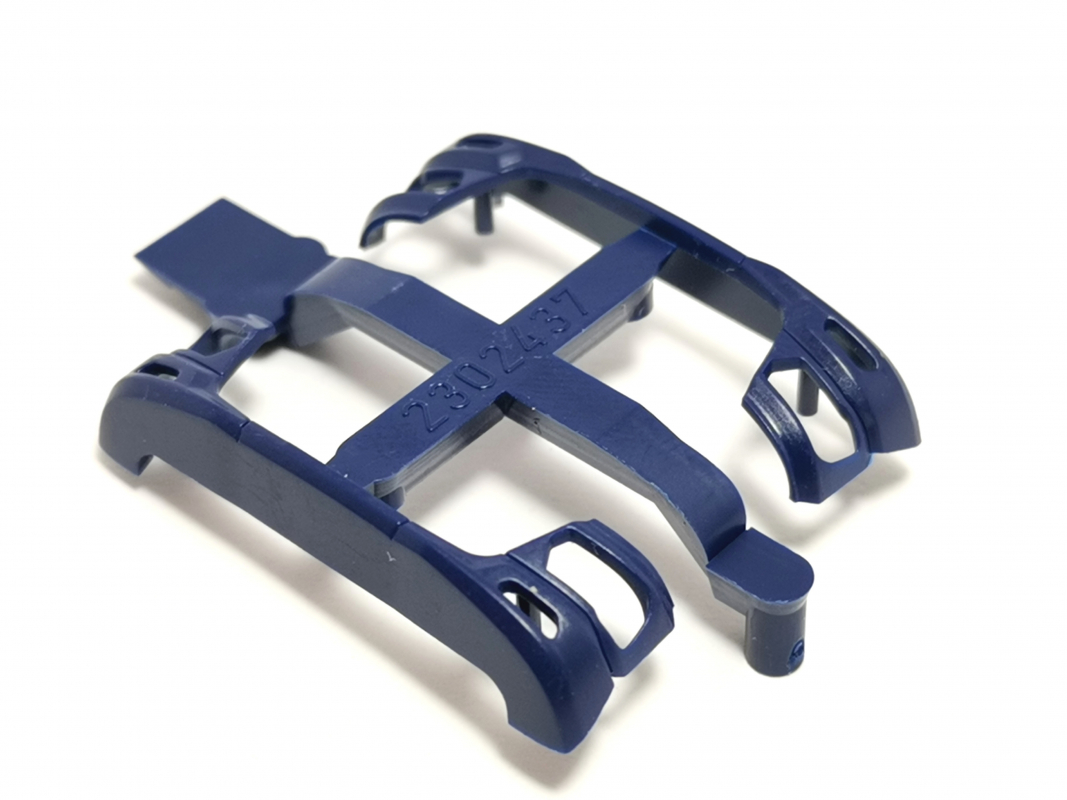 2x Stoßstange DAF XG+, blau Herpa C523