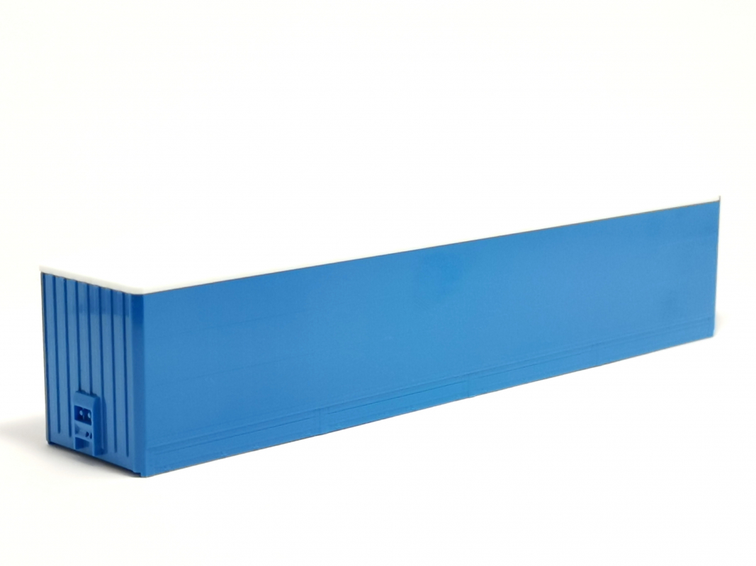 AZ/16 Gardinenplanen Aufbau mit Bordwand, himmelblau* Herpa