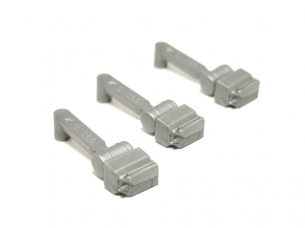 3x Tank MAN TGS Baufahrzeug, silber Herpa C578
