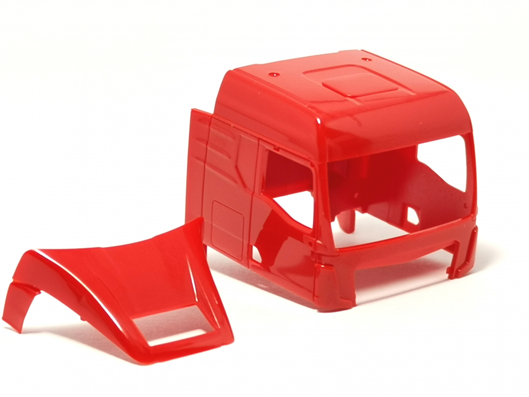 Fahrerhaus MAN GM ND (2-Teile), feuerrot Herpa C595
