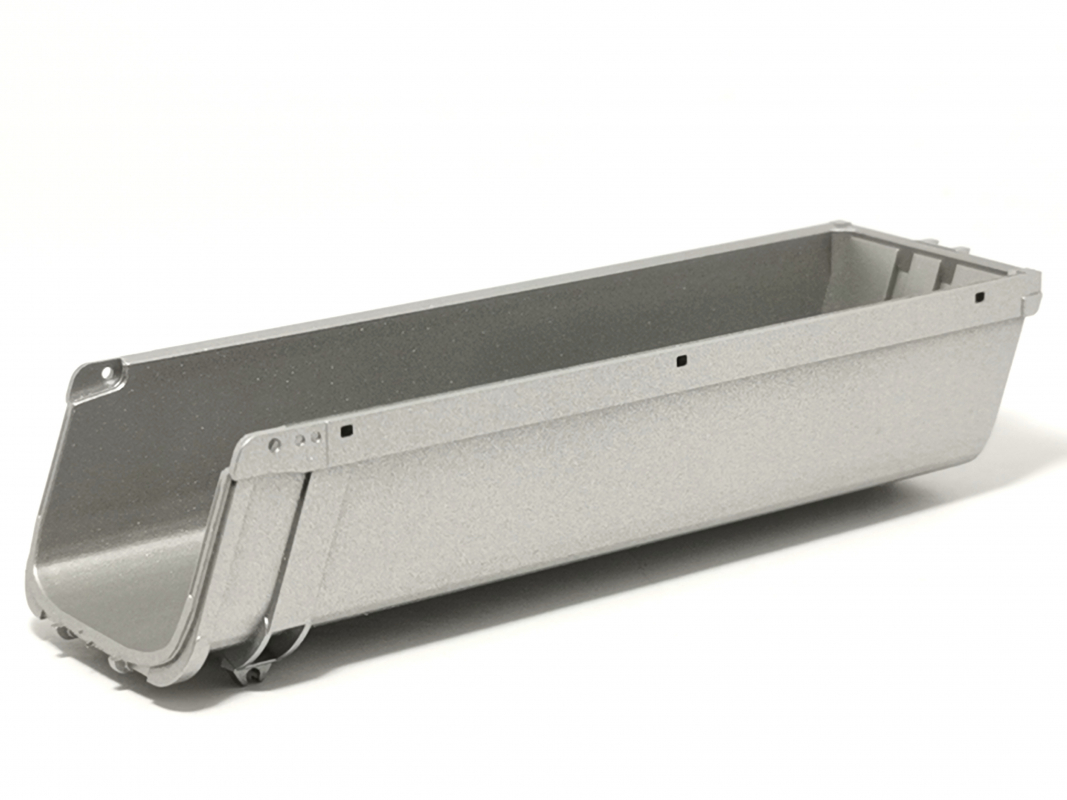 Kippmulde Schmitz, silber Herpa C600
