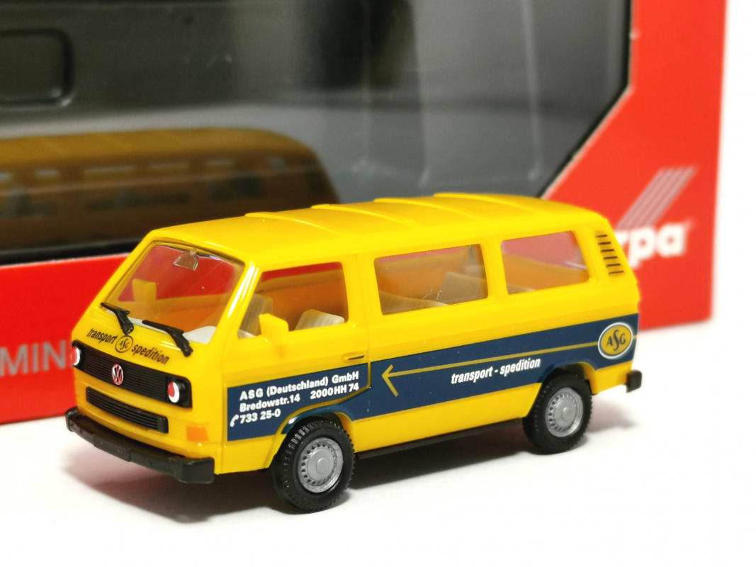 099219 Volkswagen (VW) T3 Bus "ASG Hamburg" Herpa