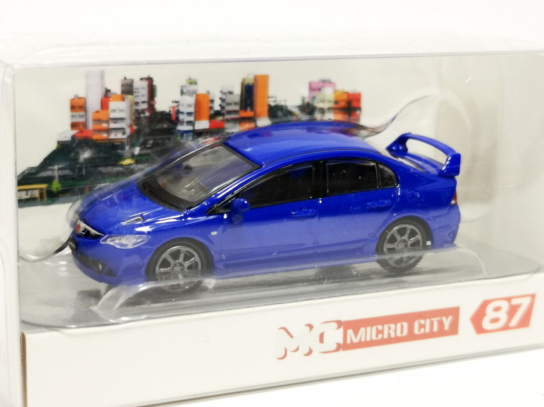 110936 MicroCity: Honda Civic FD2, blau