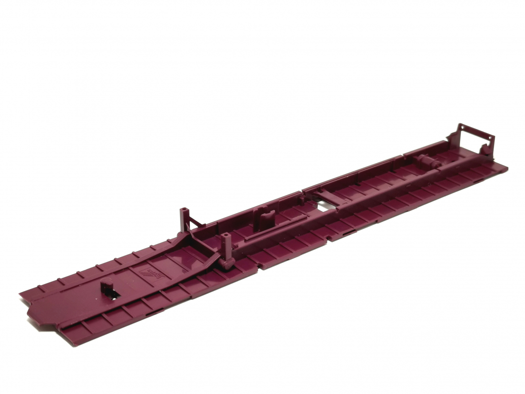 Auflieger Unterbau Palettenkasten, violett Herpa C647