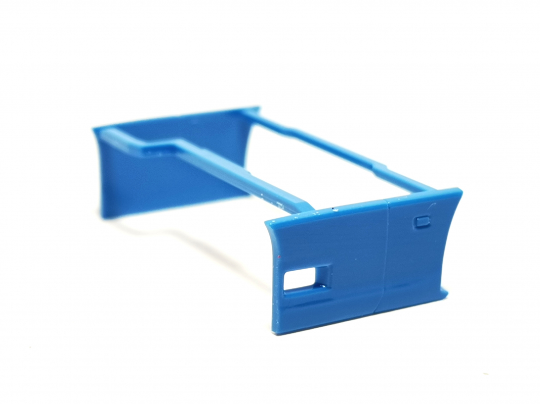 Chassisverkleidung Scania CS/CR 3-achs, blau Herpa C657