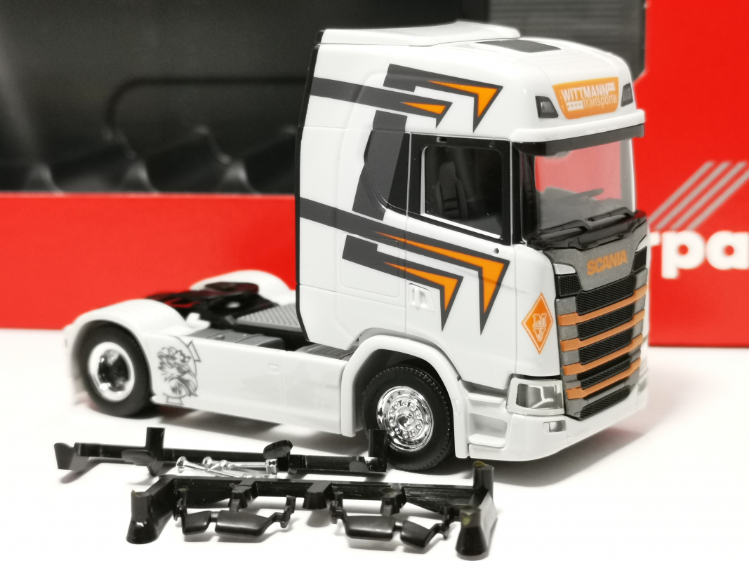 Scania CS 20 HD "Wittmann Transport" Herpa