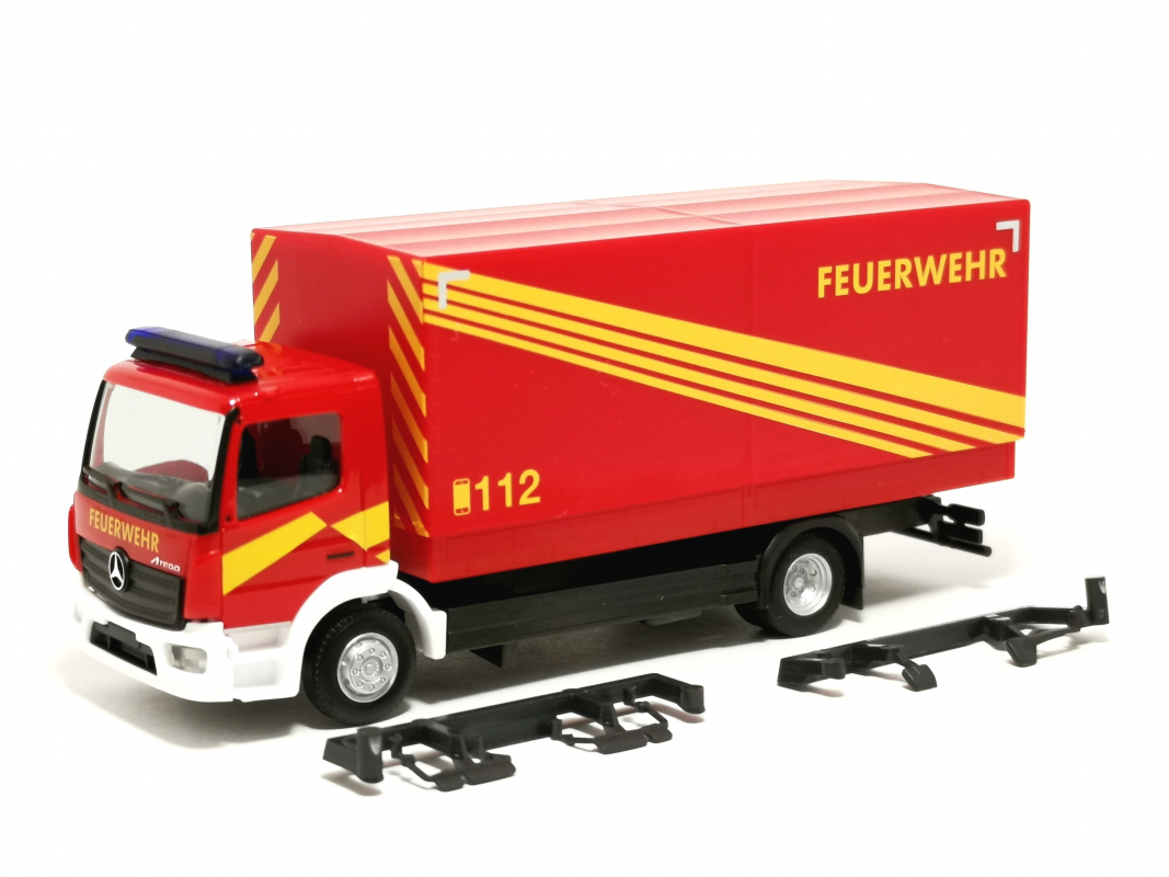Mercedes-Benz Atego '13 Planen-LKW "Feuerwehr GW Logistik" Herpa 266