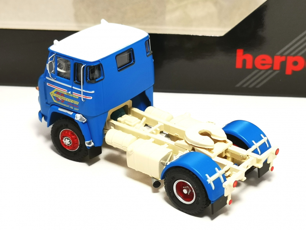 Preview: Scania Vabis LB 76 "Goedkoop & De Geus" (NL) Modellbau Schwarz, Zugmaschine
