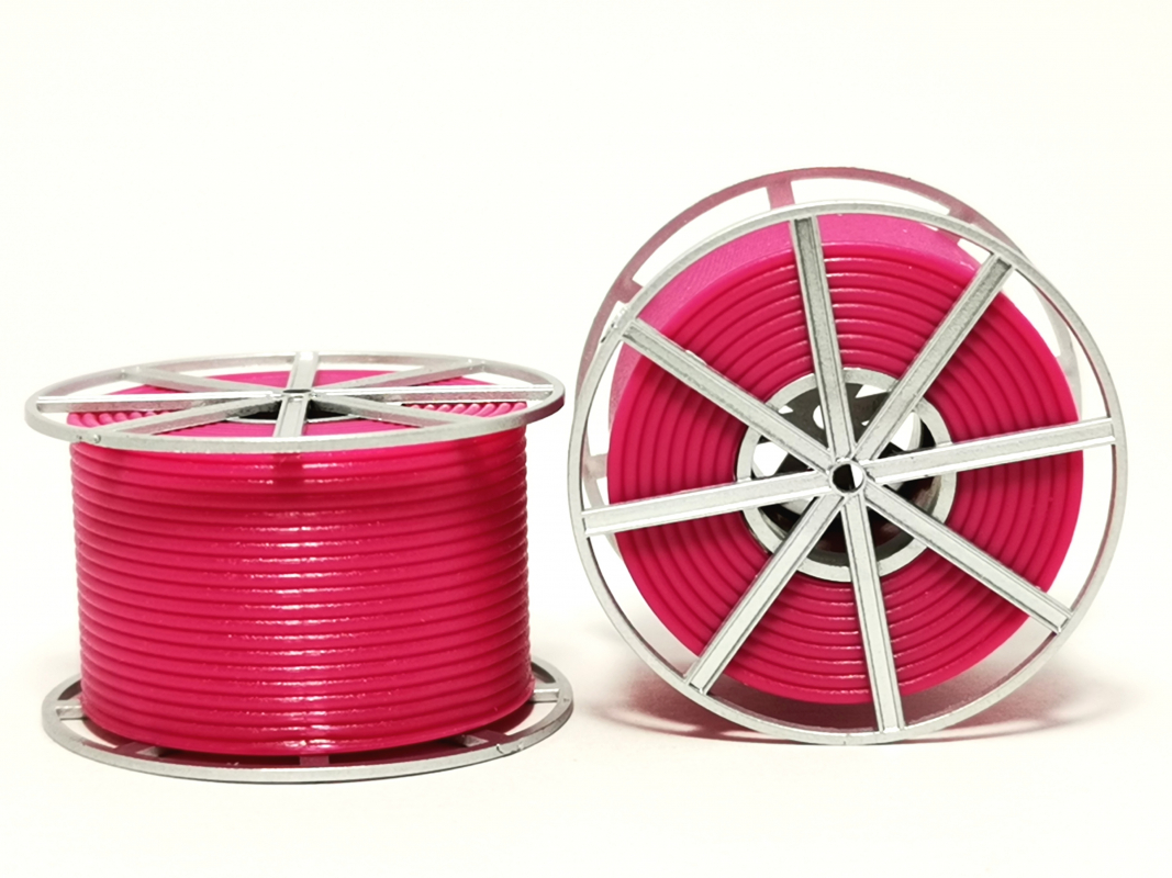 2x Kabelrommeln, magenta Herpa 03
