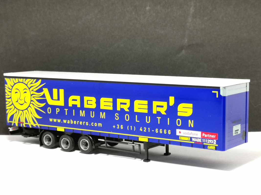 Preview: 1014 Auflieger Waberers Vodafone Partner Viessmann 1:87