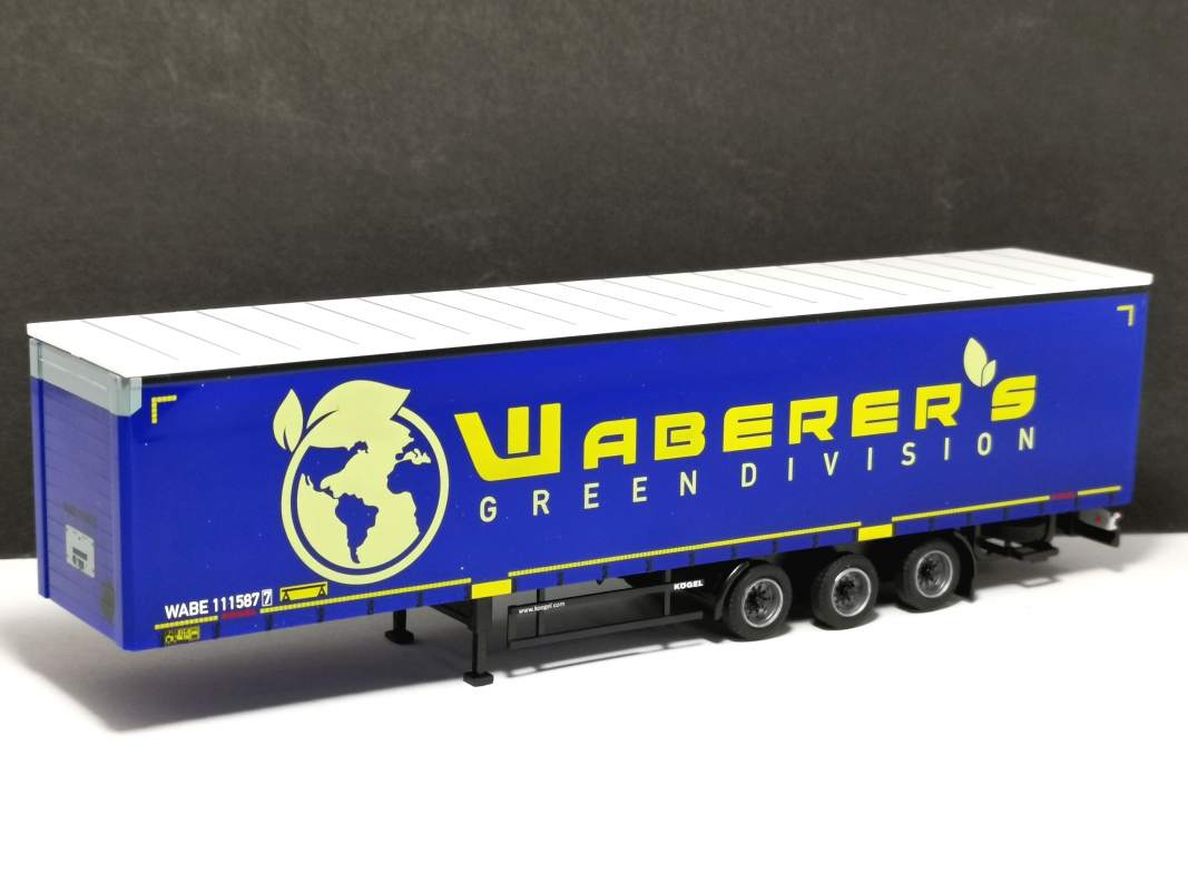 1013 Auflieger Waberers Green Division Viessmann