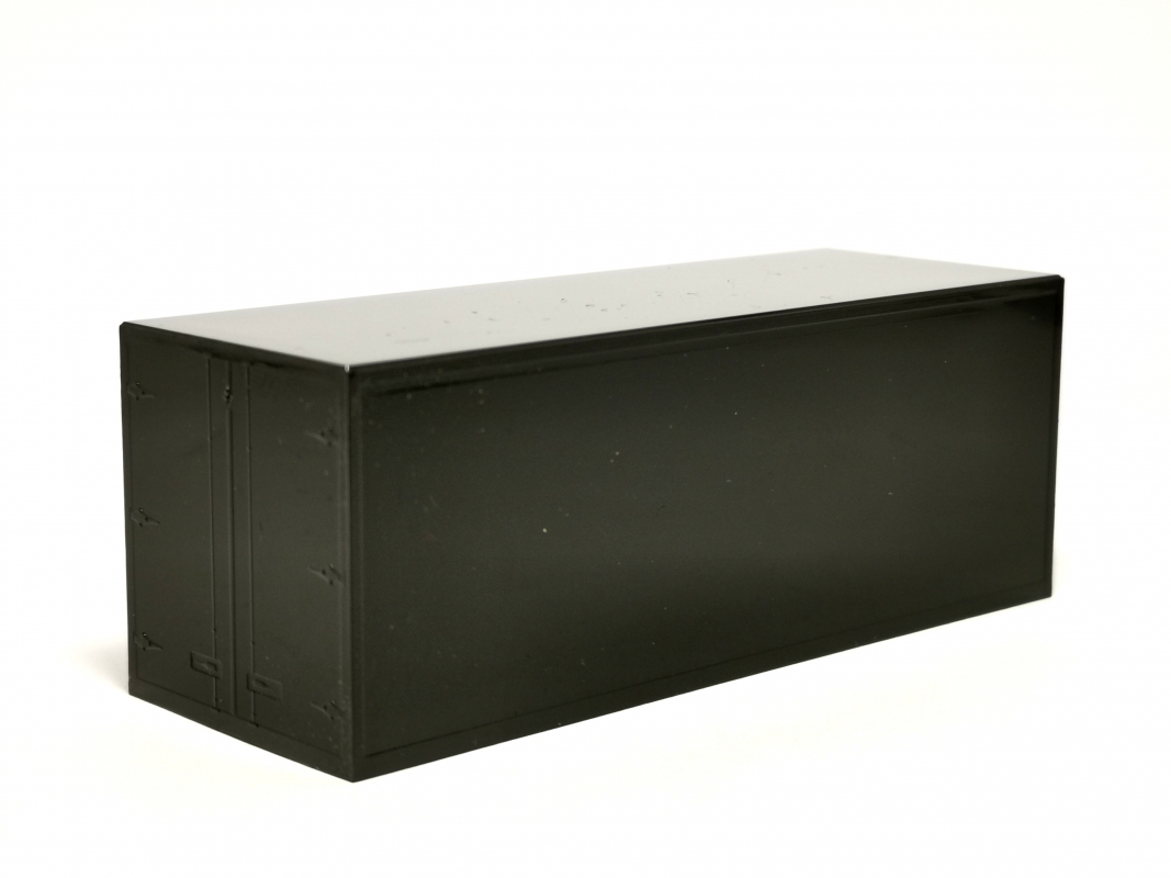 7,15 Koffer Aufbau, schwarz Herpa