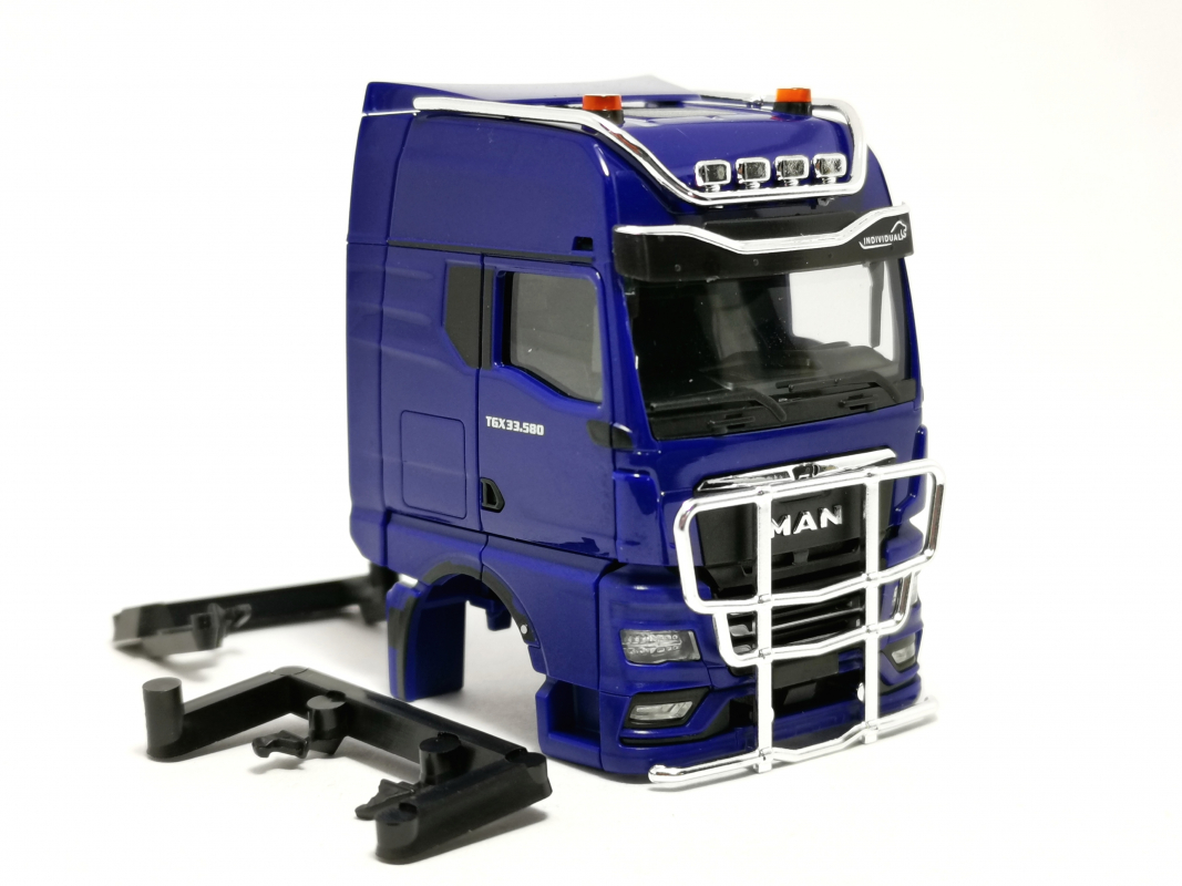 Fahrerhaus MAN TGX GX, blau Herpa 119