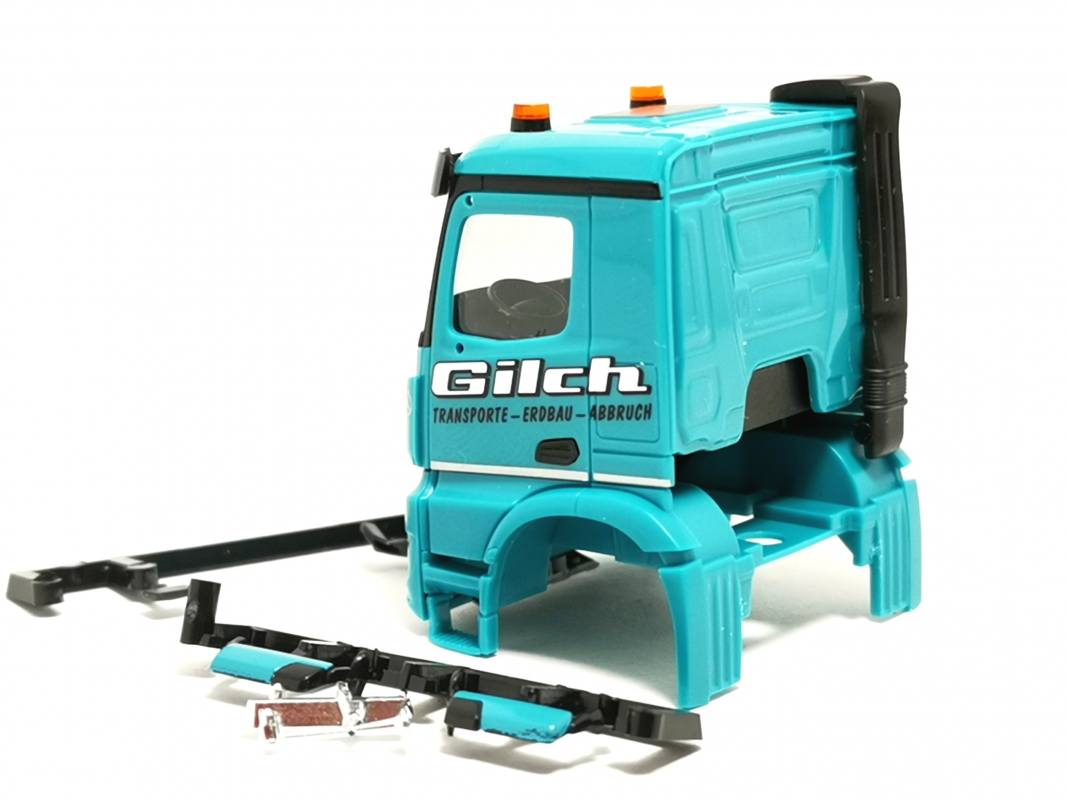 Preview: Fahrerhaus Mb Arocs "Gilch Erdbau und Transport" Herpa