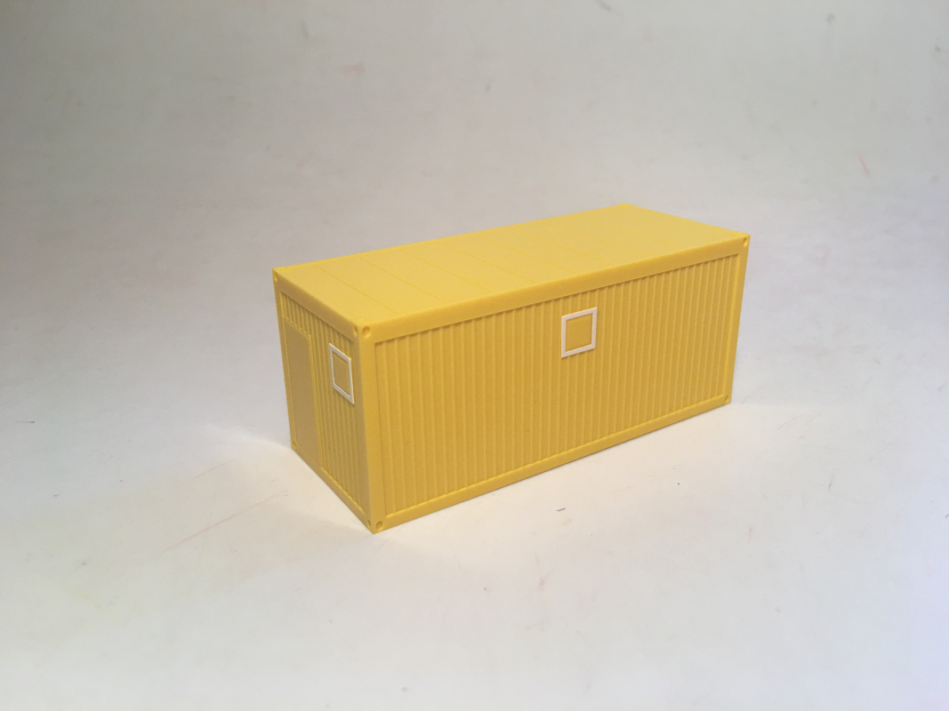 Baucontainer, gelb Herpa