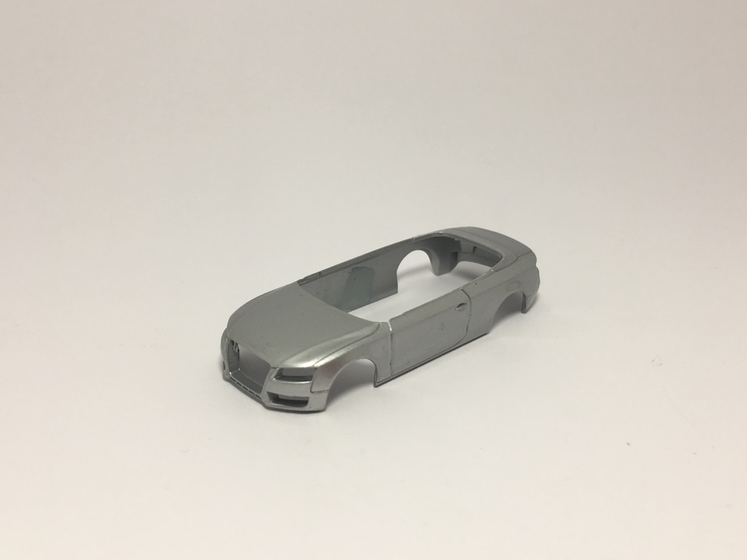 Audi A5 Karosserie silber Herpa
