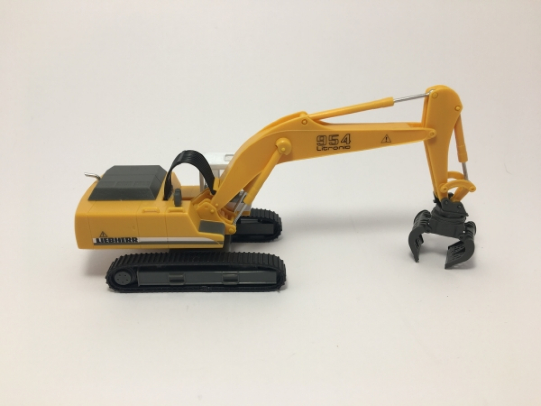 Preview: 308908 Liebherr Raupenbagger 954 Litronic mit Sortiergreifer Herpa