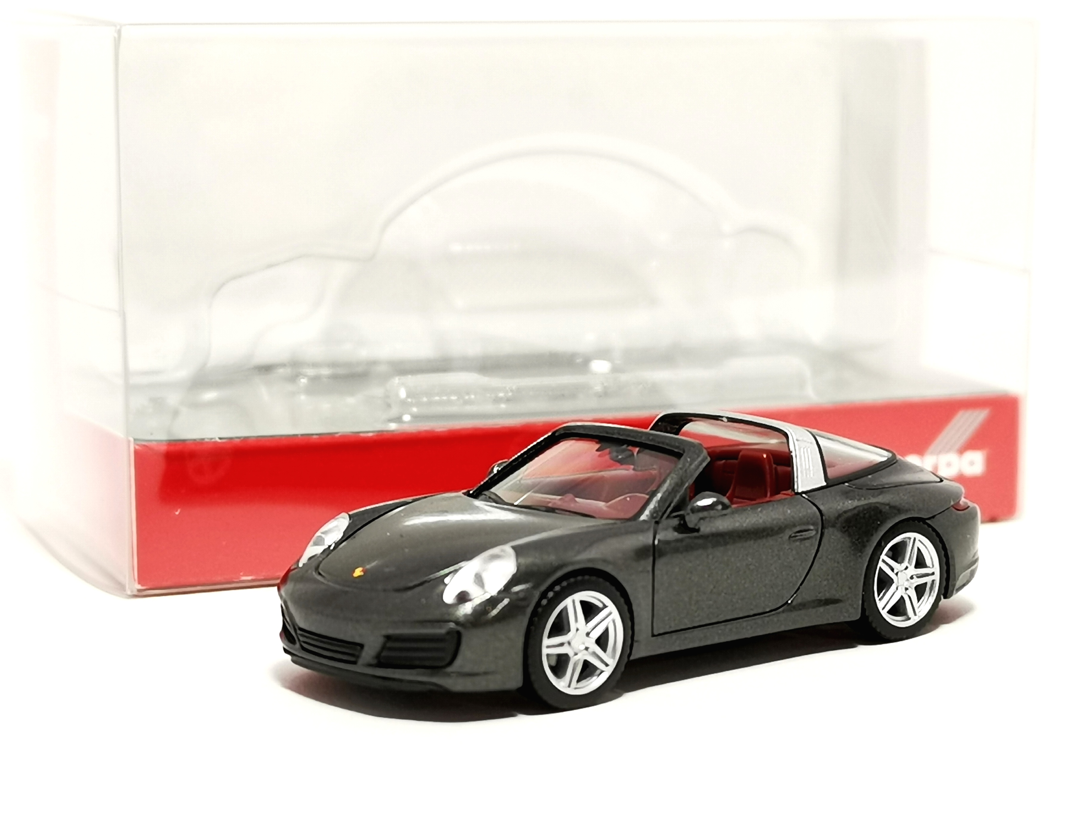 Azul Noche metálico Herpa Miniaturmodelle GmbH Herpa 038867 Porsche 911 Targa 4 