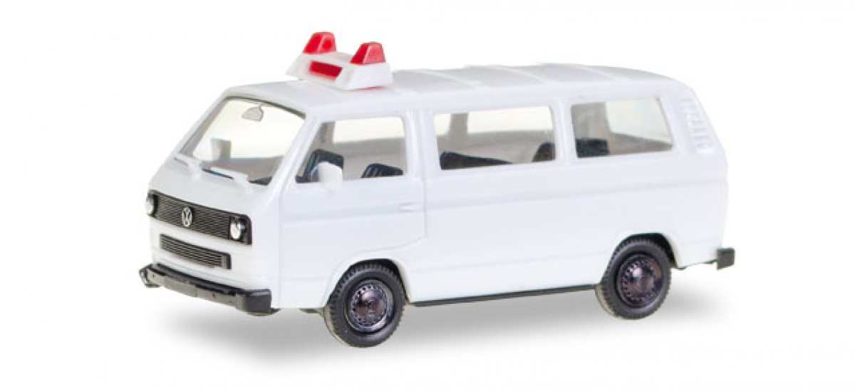 012966 Herpa MiniKit: VW T3 Bus, weiß